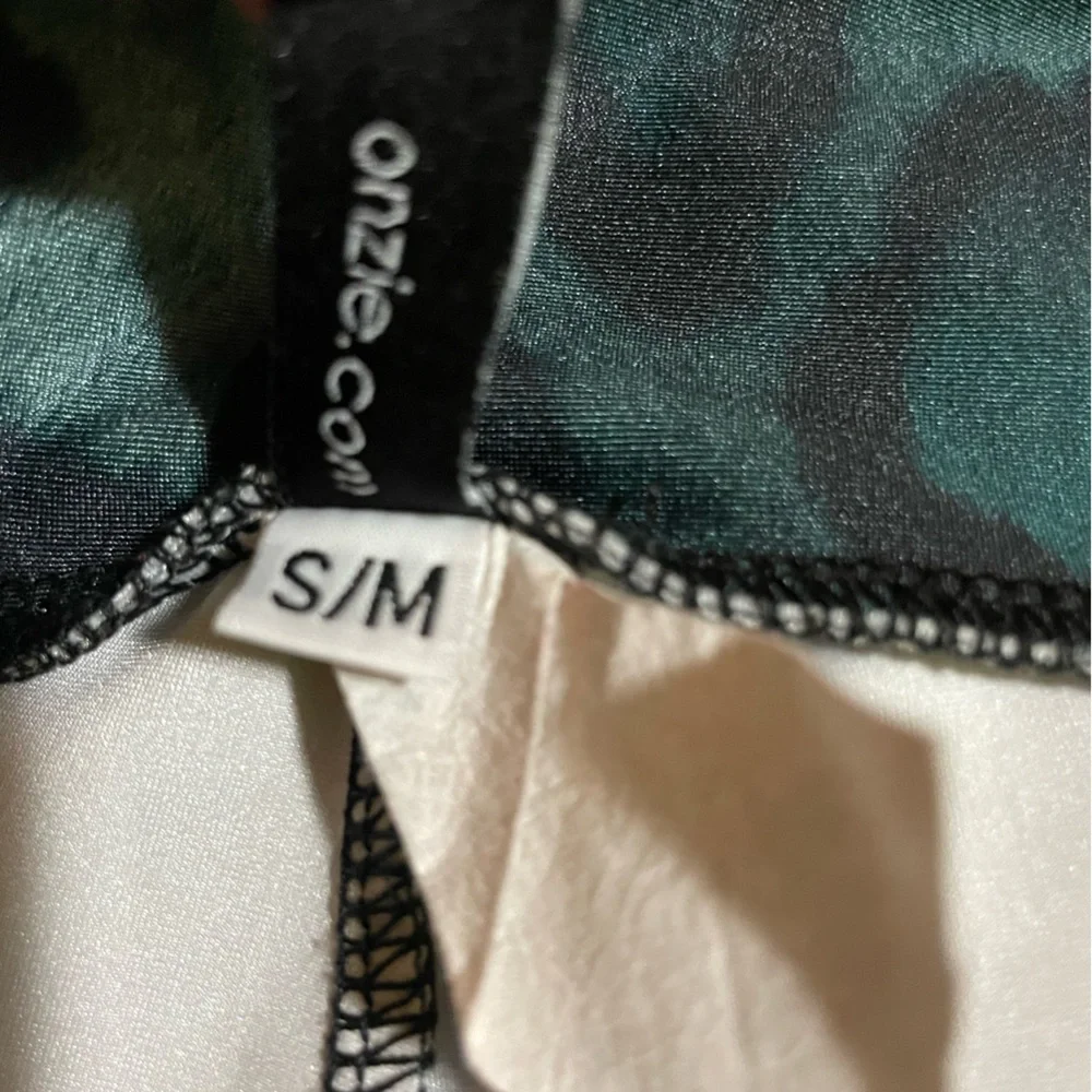 Onzie Blue, Grey Leopard Print, Sz s - Picture 9 of 10